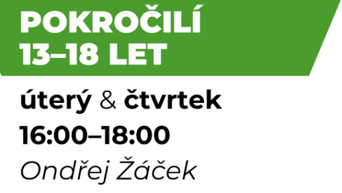 TCM - Pokročilí | 13-18 let | ZIMA 2026/2026 - 2x týdně