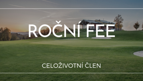 Roční green fee pro celoživotního člena 2026 - JUBILEJNÍ AKCE