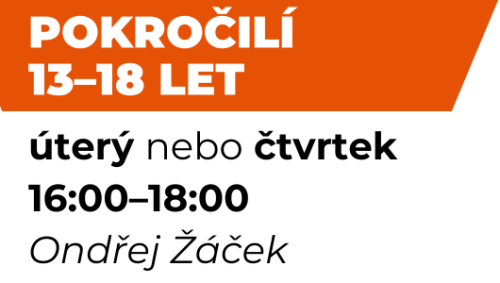 TCM - Pokročilí | 13-18 let | léto 2025 - 1x týdně