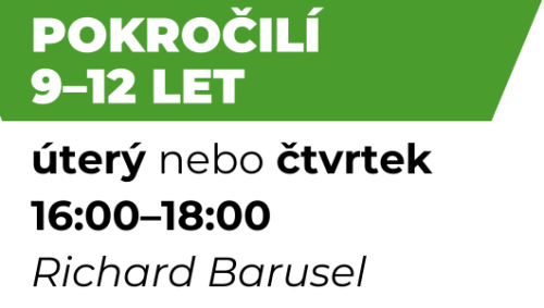 TCM - Pokročilí | 9-12 let | ZIMA 2025/2026 - 1x týdně
