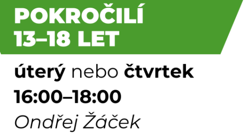 TCM - Pokročilí | 13-18 let | ZIMA 2025/2026 - 1x týdně