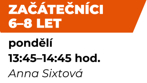 TCM - Začátečníci | 6-8 let | léto 2025