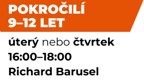 TCM - Pokročilí | 9-12 let | léto 2025 - 1x týdně