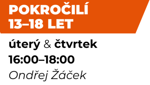 TCM - Pokročilí | 13-18 let | léto 2025